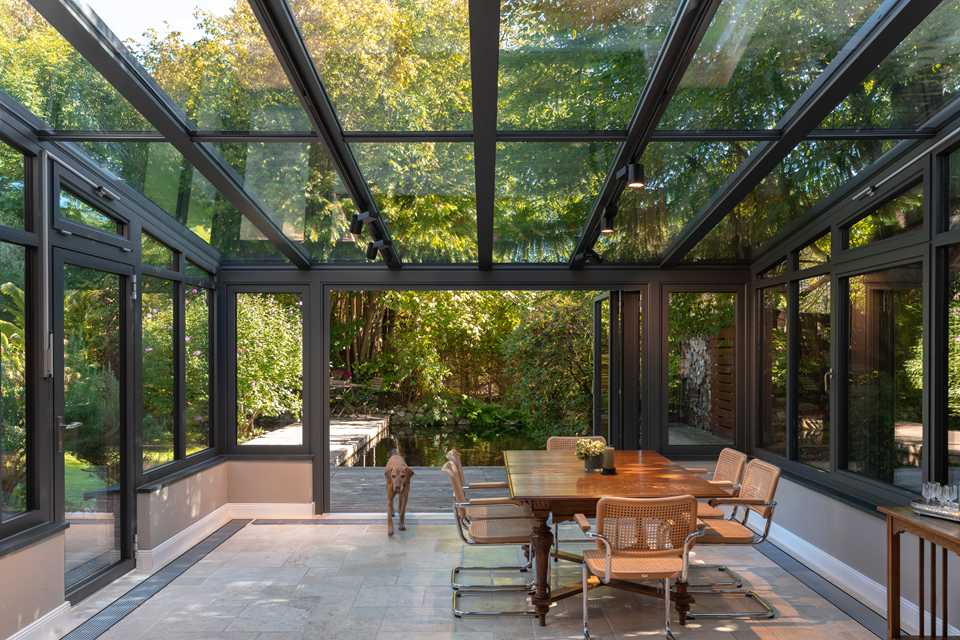 Solarlux SDL Akzent plus glass extension system